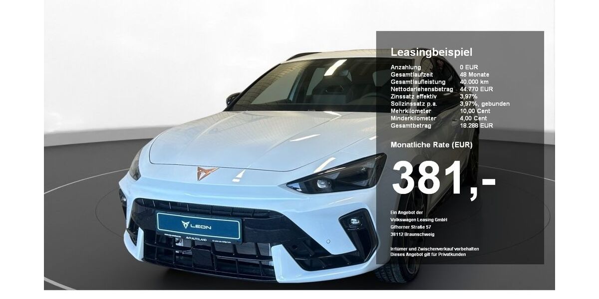 Cupra Leon 5.000 km 43.890 &euro; Passau 94036