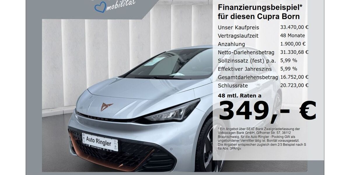 Cupra Born 4.500 km 33.470 &euro; Pocking 94060