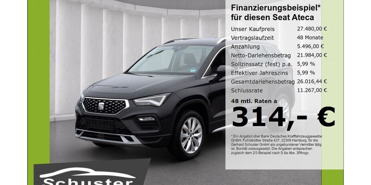 Seat Ateca 12.067 km 27.480 &euro; Ruhstorf 94099