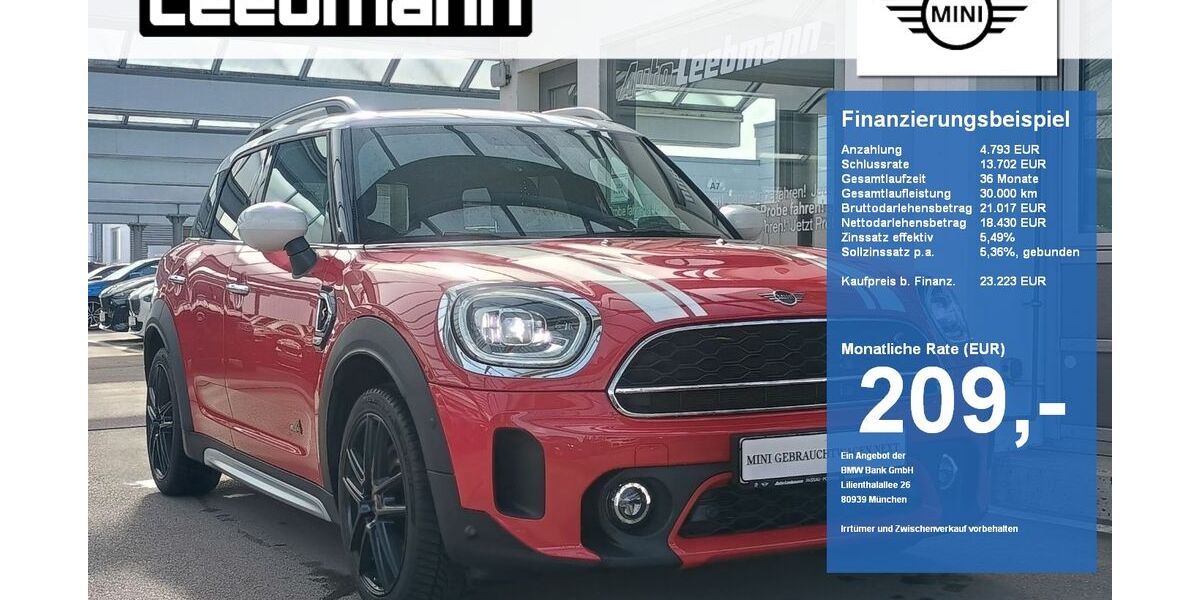 Mini Countryman S (Cooper) 87.798 km 22.649 &euro; Passau 94036
