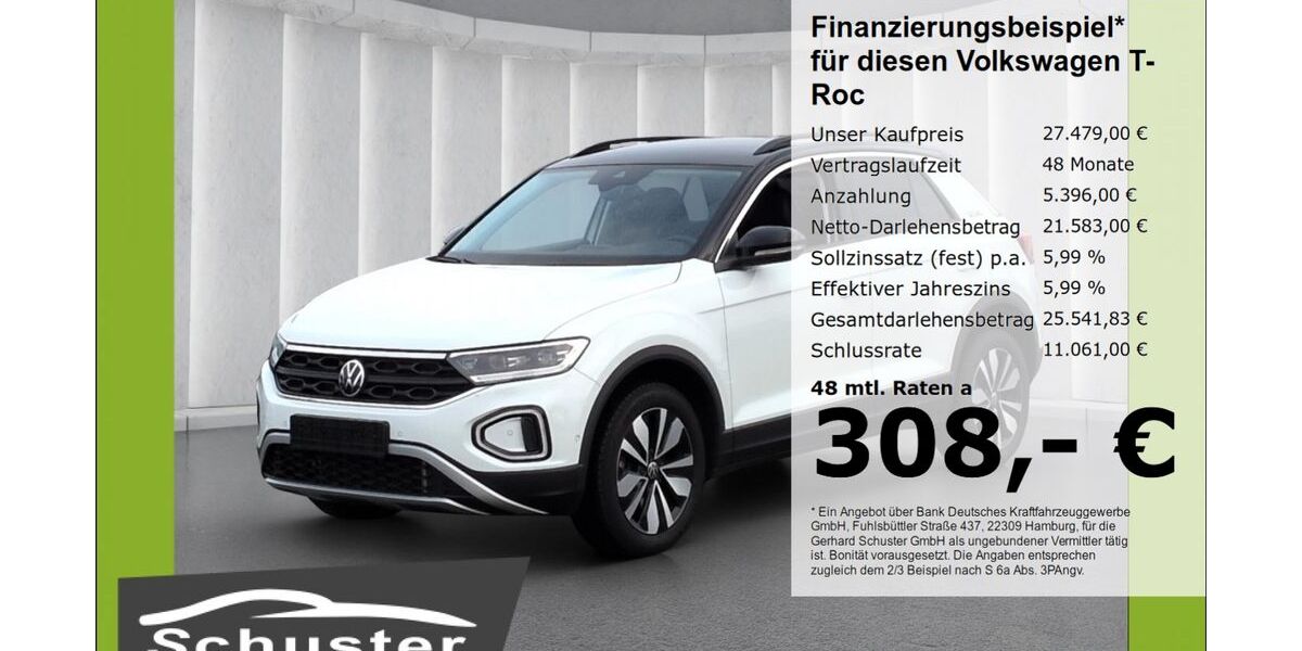 VW T-Roc 24.991 km 26.979 &euro; Ruhstorf 94099