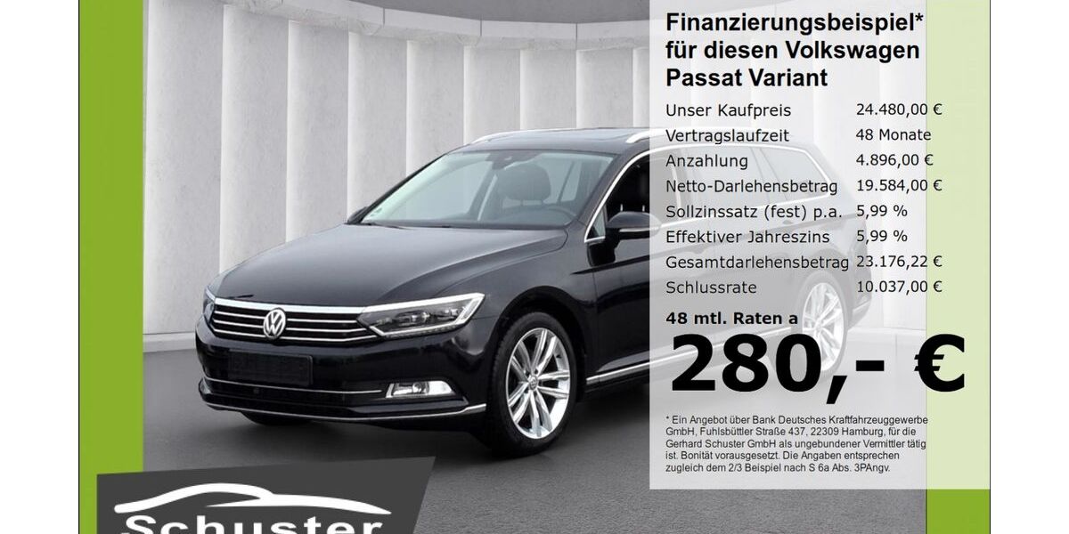 VW Passat Variant 75.805 km 24.480 &euro; Ruhstorf 94099