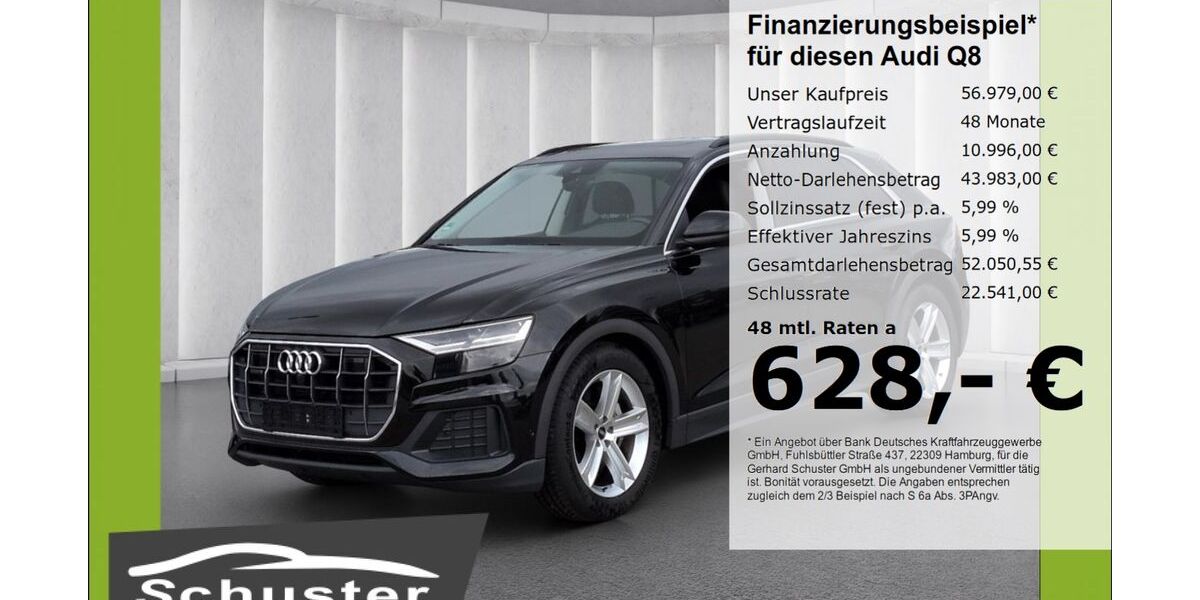 Audi Q8 35.248 km 54.979 &euro; Ruhstorf 94099