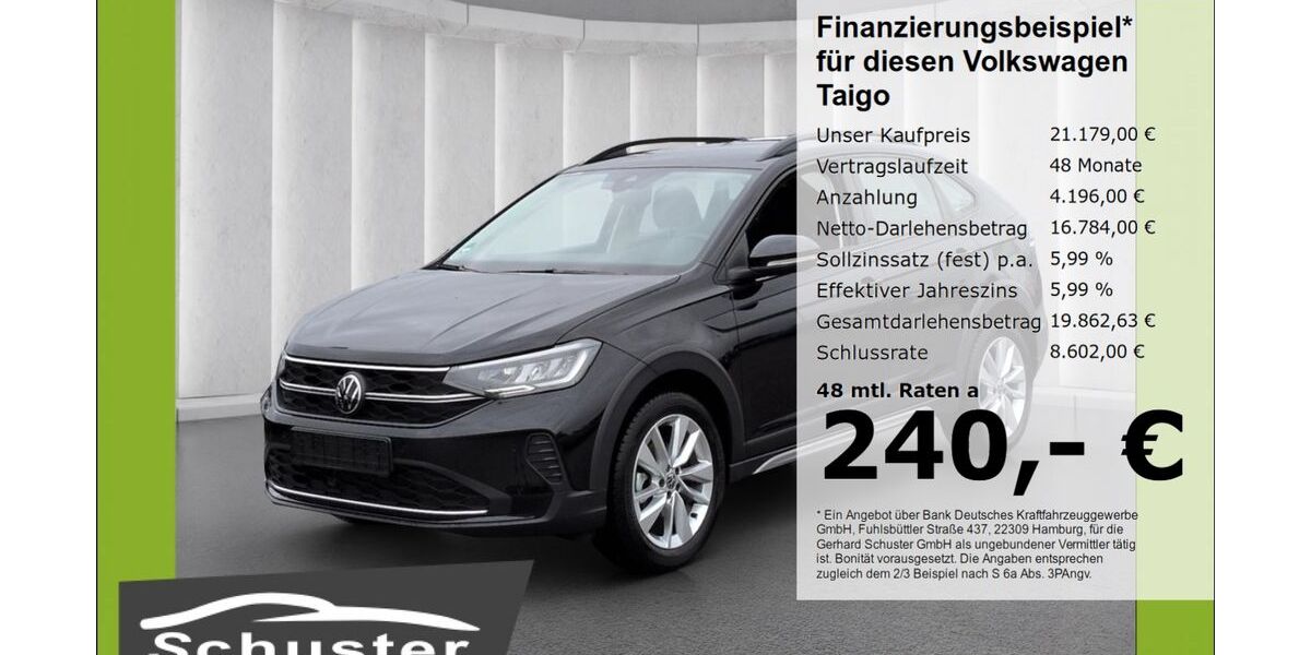 VW Taigo 6.382 km 20.480 &euro; Ruhstorf 94099