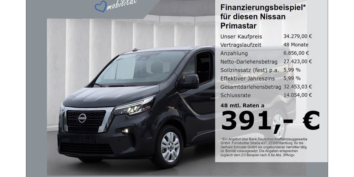 Nissan Primastar 13.177 km 33.779 &euro; Ruhstorf 94099