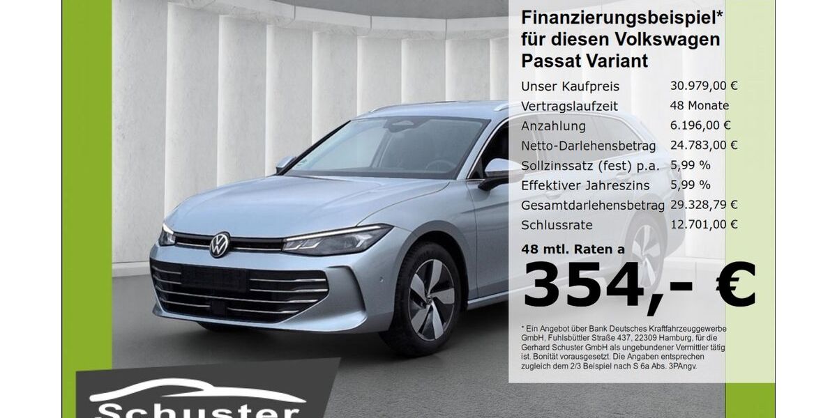 VW Passat Variant 23.949 km 30.979 &euro; Ruhstorf 94099