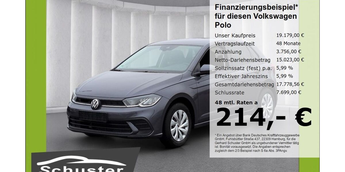 VW Polo 19.796 km 18.180 &euro; Ruhstorf 94099