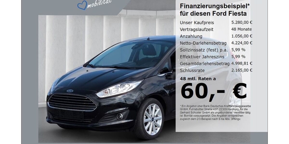 Ford Fiesta 114.760 km 5.280 &euro; Ruhstorf 94099